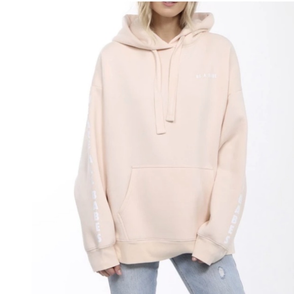 1 LEFT! NWT - BRUNETTE THE LABEL BE A BABE HOODIE - Picture 4 of 7